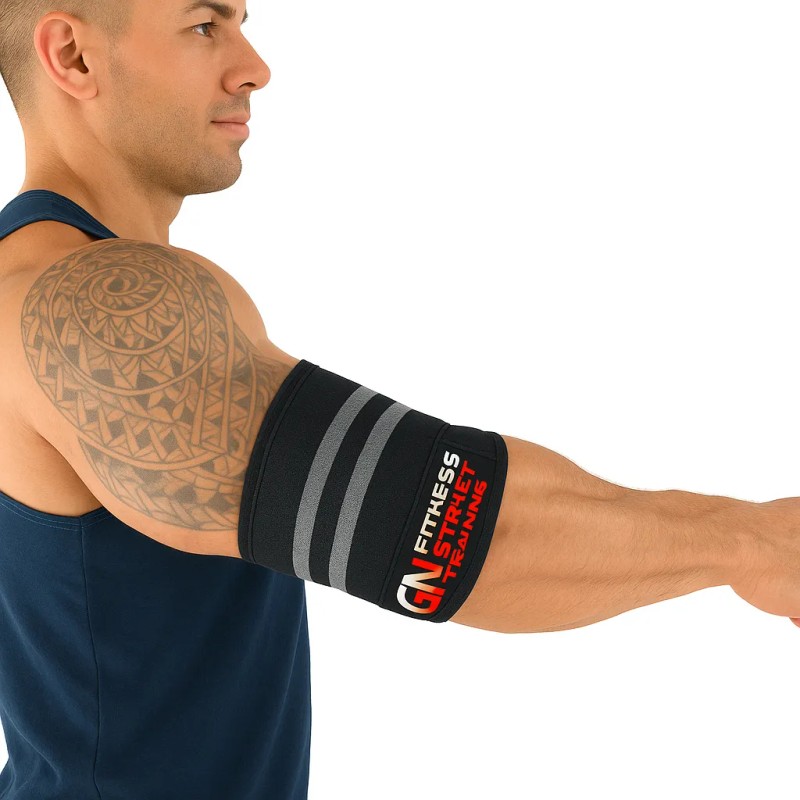 Par Coderas Venda Elastica Codo Gym Crossfit Pesas Lesiones