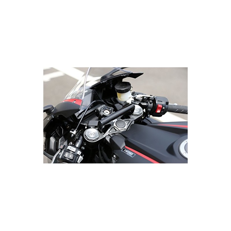 Kijima Honda 204-081 CBR1000RR Motorcycle Parts Handle Mount Stay, Black