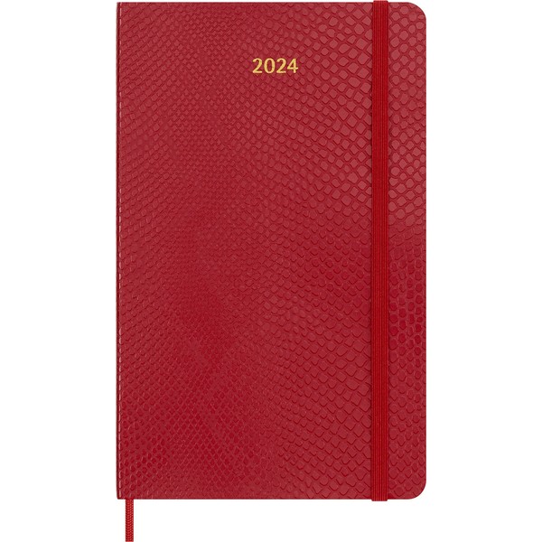 Moleskine Weekly Planner 12 Months 2024 with Box, Agenda 2024,