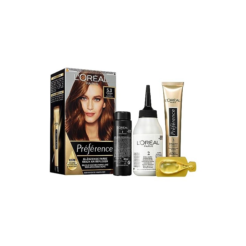 L'Oréal Paris Préférence 5.3 Light Golden Brown (Virginia)