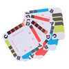 OHPHCALL 200pcs Weaving Cards Cards Set Weaving Tablet Craft Paper Sheets Perfect for DIY