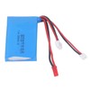RC Lithium Battery 2S 7.4V 2000MAH Powerful Circuit Protection Light