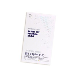 Kim So-hyung's studio Alpha Fit Powder 4100 14 packs / 알파 핏 파우더 4100 14포