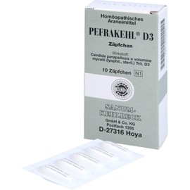 PEFRAKEHL Suppos D 3 Pack of 10