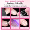 Qiek Short Oval Fake Nail Tips - 15 Sizes 240