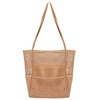 Cinvo Pool Bag Mesh Bag Tote Bag Large Capacity Beach