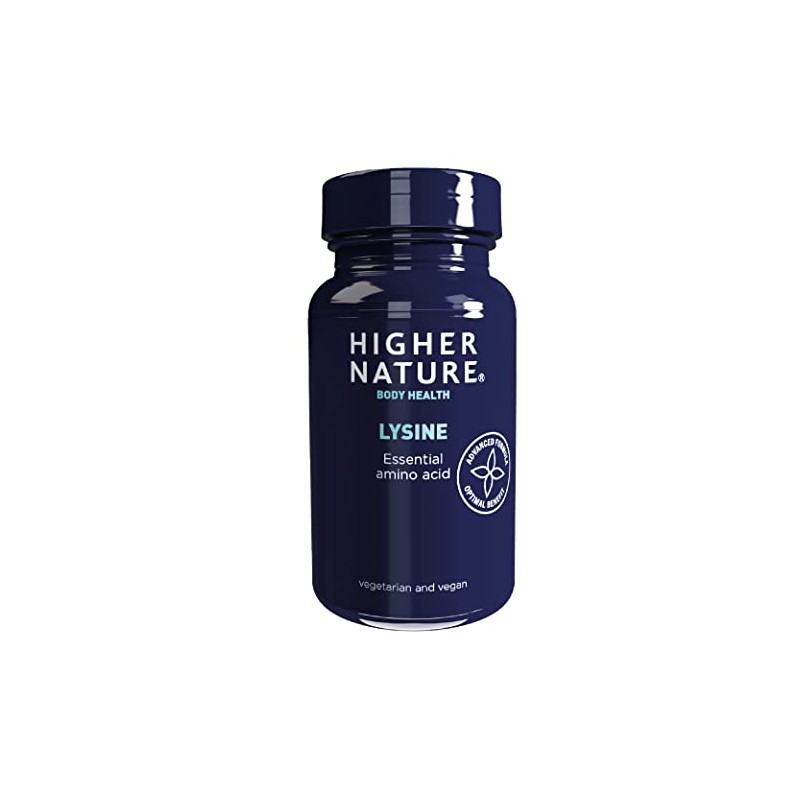 Higher Nature - Lysine - Essential Amino Acid- 500mg -