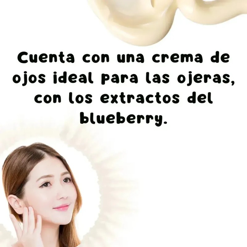 Crema Ojos Blue Berry Rejuvenecedora Quita Arrugas Y Ojeras Tipo