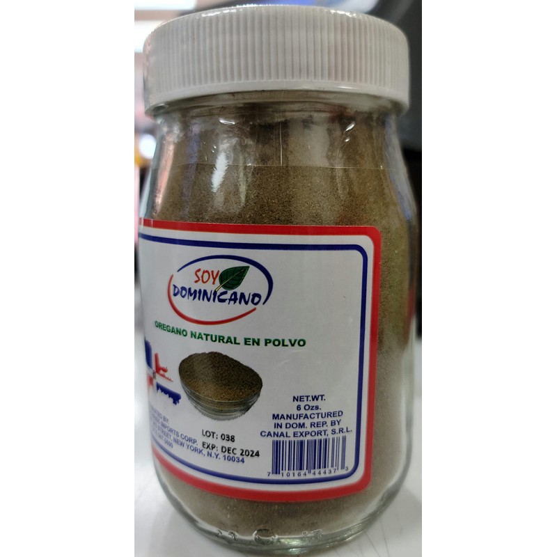 SOY DOMINICANO OREGANO NATURAL EN POLVO