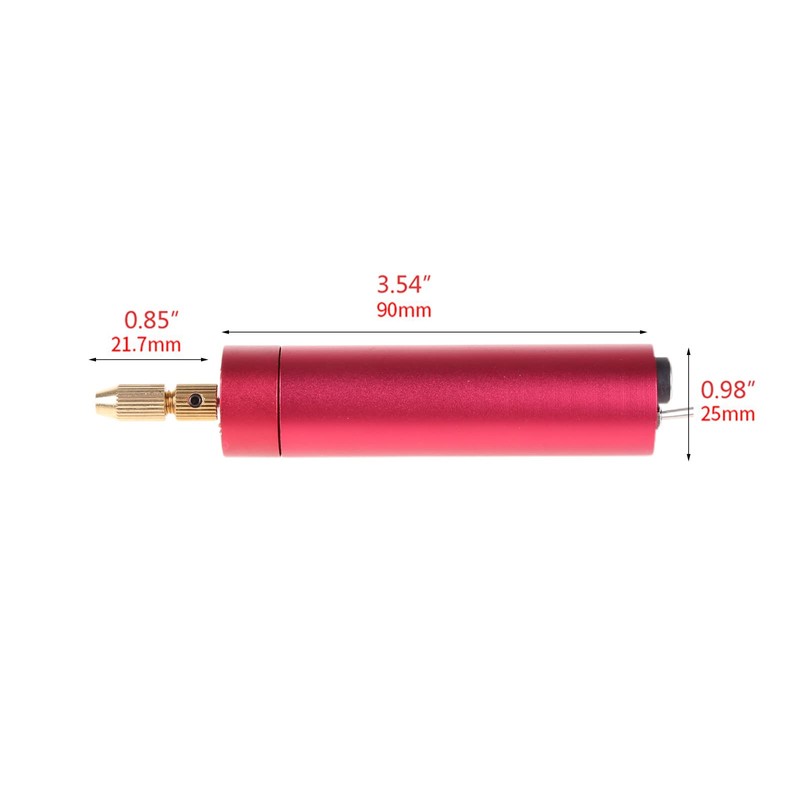 Portable Mini Hand Drill Micro Electric Aluminum Hand for Jewelry