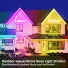 132FT Led Neon Rope Lights Control with App/Remote,Flexible Led Rope