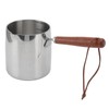 450ML Stainless Steel Butter Warmer Mini Butter Coffee Milk Pot