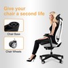 Frassie 28 Inch Heavy Duty Nylon Gaming Office Chair Base