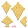 Set of 4 Cookie Cutters Kites Dragon Autumn Cookie Cutters