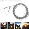 Portable Wire Saw 33ft Stainless Cutting String Emergency Camping Rope