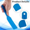 arricraft 2 Pcs Blue Plastic Spatula, Glass Railing Setting Tool