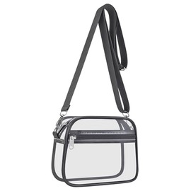 USPECLARE Clear Bag for Stadium Events Clear Crossbody Bag Purse for Women and Men for Sports Events Concerts Festivals