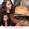 Peruvian Loose Deep Wave Bundles with Frontal, Loose Wave Bundles