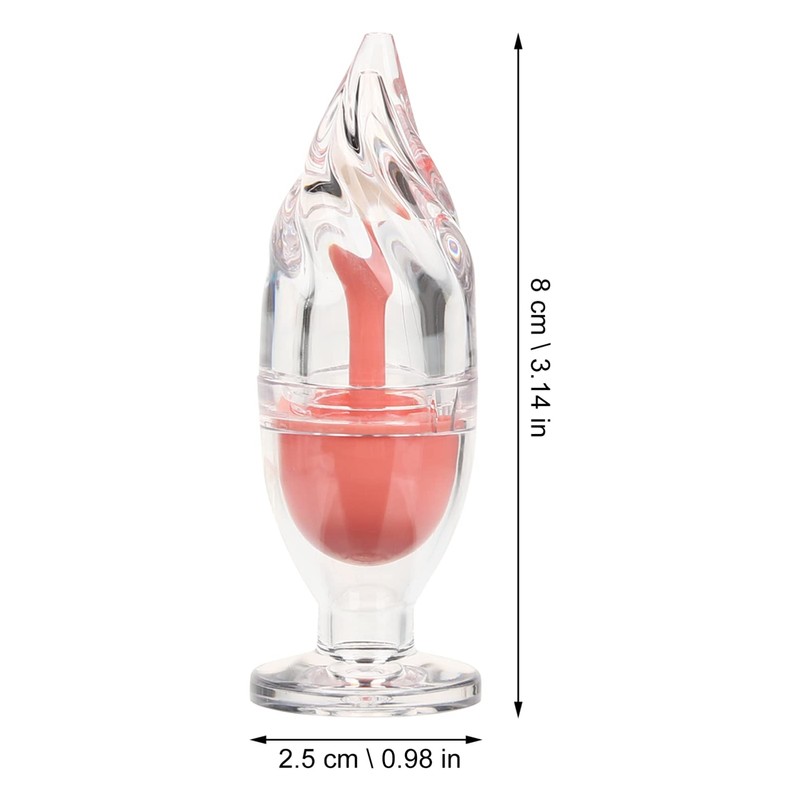 iplusmile 6pcs Ice Cream Shaped Refillable Lip Gloss Tubes Balm