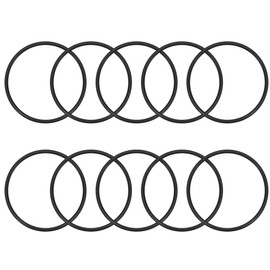 sourcing map Pack of 10 O-Rings Sealing Rings 47.5 mm x 52.8 mm x 2.65 mm Metric Nitrile Rubber Sealing Rubber Ring Nitrile Rubber Seal for Pool Pump Quick Coupling Transfer Adapter