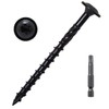 LIONMAX Lag Screws 3 Inch, Structural Wood Screw #14 x
