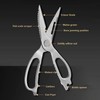 Nikou Stainless Steel Kitchen Scissors with Magnetic Scissors Sleeves, Multi-Purpose