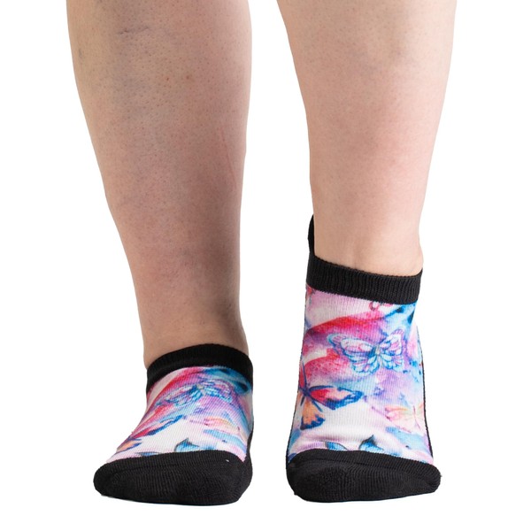 Viasox Diabetic Ankle Socks for Women & Men, Low Cut