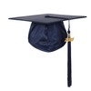 Erligo Unisex Shiny Graduation Gown and Cap Set with Tassel