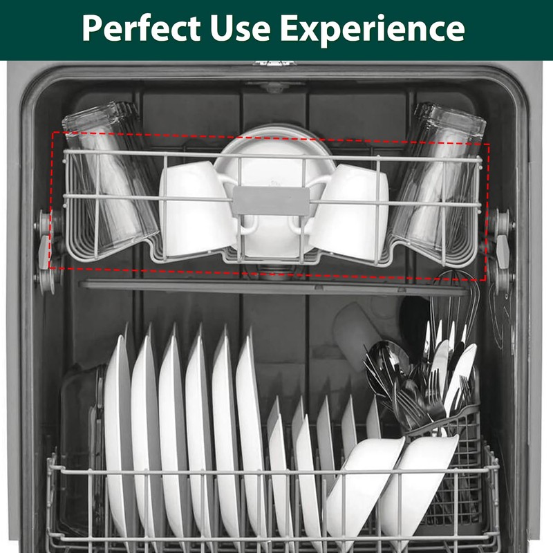5304535380 Dishwasher Upper Rack Replacement Parts for Frigidaire Dishwasher Upper