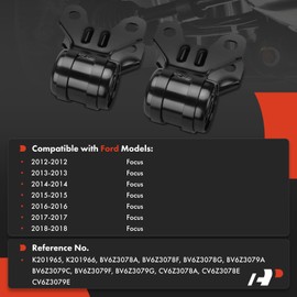 A-Premium 2 x Front Rearward Lower Control Arm Bushing Kit, Compatible with Ford Focus 2012-2018