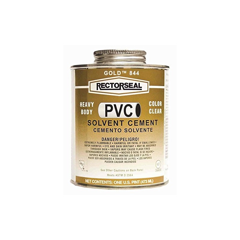 RectorSeal Gold 844L 55952 Heavy Body Solvent Cement, Superior Bonding