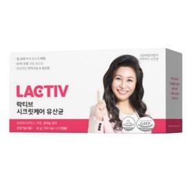 Lacticiv Secret Care Lactobacillus 350mg x 120 capsules, 4 month supply, 1 SJ / 락티브 시크릿케어 유산균 350mg x 120캡슐 4개월분 1개SJ