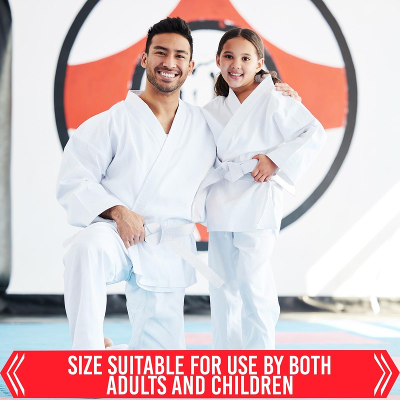 MYCRITEE Taekwondo Uniform Belt for Women - 86.6" Judo Belt