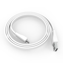 Puiixur Replacement UE Boom Charger Charging Cable Cord Compatible with Ultimate Ears UE Boom 3, MEGABOOM 3, Boom 2, Wonderboom, Miniboom, Mobileboombox Roll 2 Speaker (White)