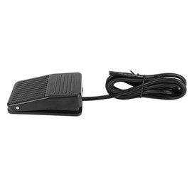 Industrial Foot Switch 220VAC 10A Reset Foot Pedal Switch TFS-01 with 2 m Cable for Bench Drills, Machine Tools, Hydraulic Presses