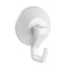 iDesign Power Lock Bathroom Shower Plastic Suction Cup Hooks for