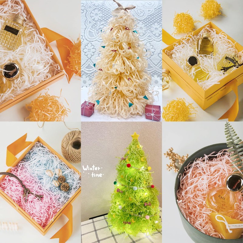 200 g Raffia Filling Material Gift Hamper Shred Shred Paper
