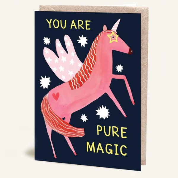 Jolly Awesome You are Pure Magic Unicorn Card