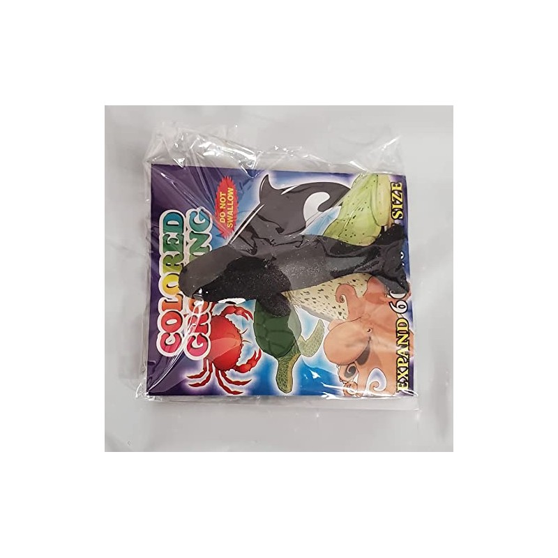 fun Growing Black Whale Stocking Stuffer Science Project Toy