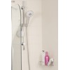 Croydex AM156041 1.5 m - 1.75 m Stainless Steel Reinforced