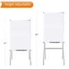 VIZ-PRO Magnetic H-Stand Whiteboard/Adjustable Dry Erase Easel,24 x 36 Inches