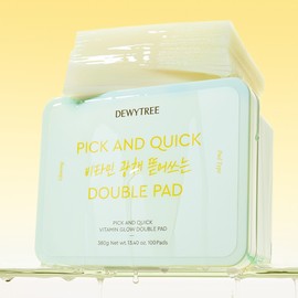 Dewytree [DewyTree] Pick & Quick Vitamin Brightening Peel-Off Double Pad 100 count