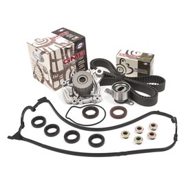 Mizumo Auto MA-4216965683 Timing Belt Kit Water Pump GMB Valve Cover Compatible With/For Honda Del-Sol 1.6L D16Y7