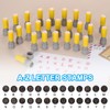 PATIKIL 10mm Letter Stamp, W Alphabet Stamp Mini Automatic Ink