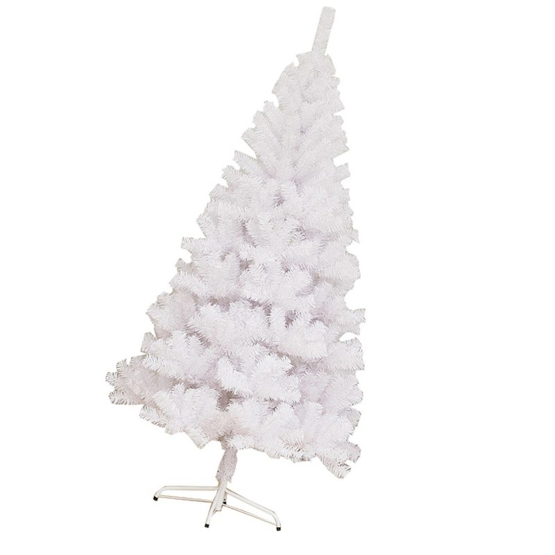 .White Xmas Tree Artificial Snowy Scene Decor Holiday Xmas Tree