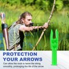 PATIKIL Archery Arrows Nocks 4.2mm, 30 Pack Plastic Insert Arrow