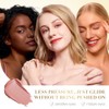 LUXAZA PRO Palillo de Maquillaje Multiusos, Crema Mate, Sombra de
