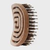 Yao Hairbrush [Portable Wood Boa] Mini travel portable comb scalp