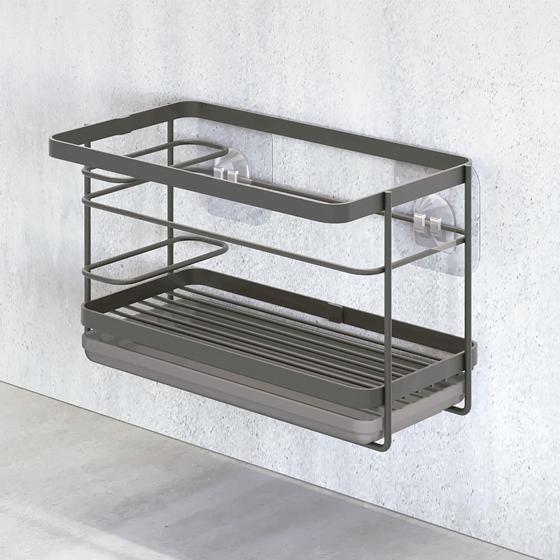 Metaltex 352900000 Kitchen Holder, Steel, Black