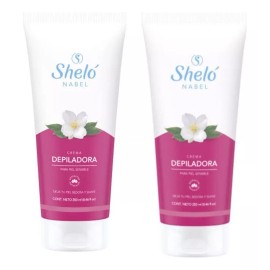 Sheló Nabel Crema Depiladora Para Piel Sensible, 250 G / Sheló Nabel